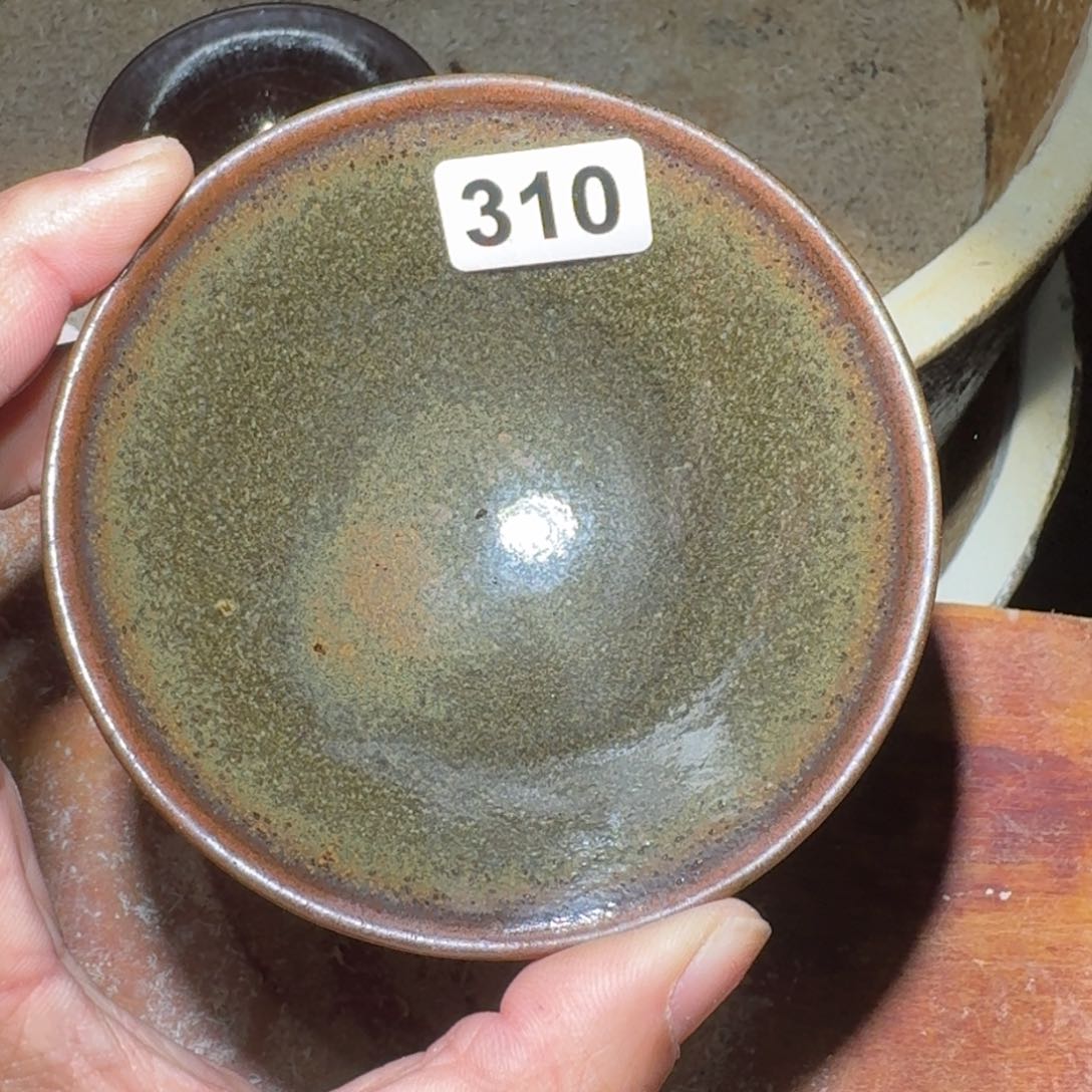 小雨茶盏，手工柴烧，