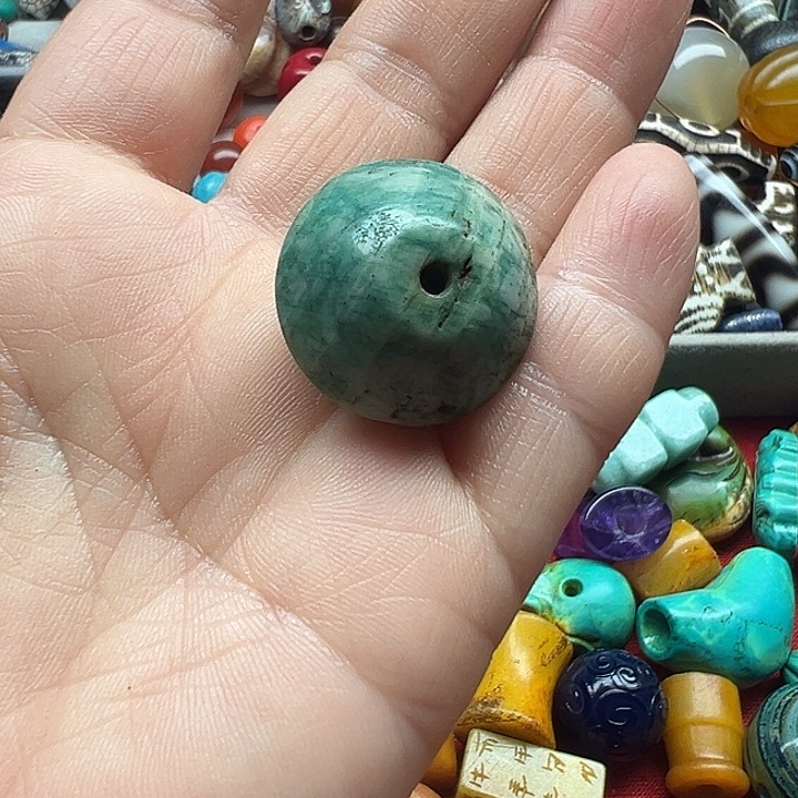 雨***虹玛瑙/玉髓未镶嵌颈饰