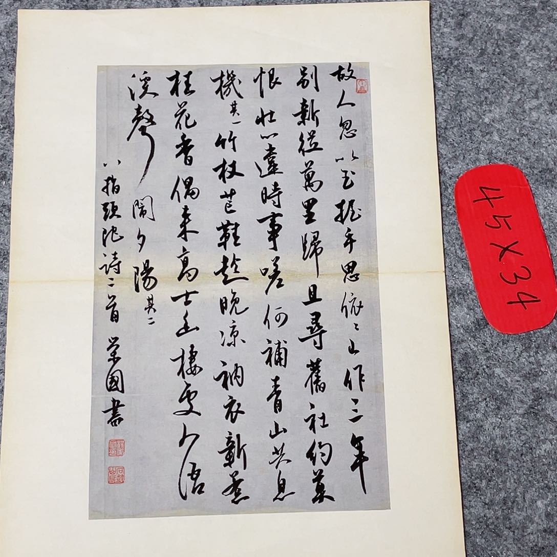 书法国展书家杨荣国45+34