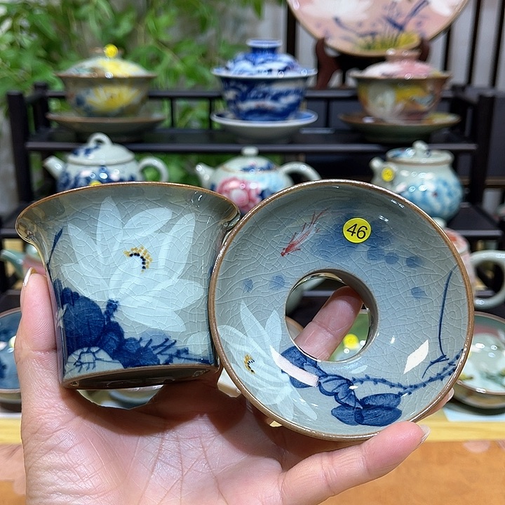 景德镇陶瓷手绘茶具