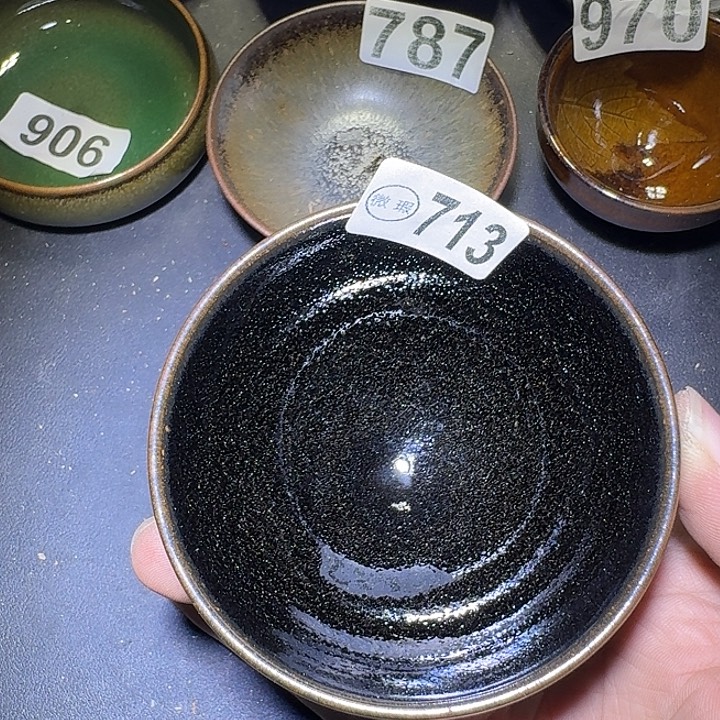 茶盏建盏瑕疵建盏