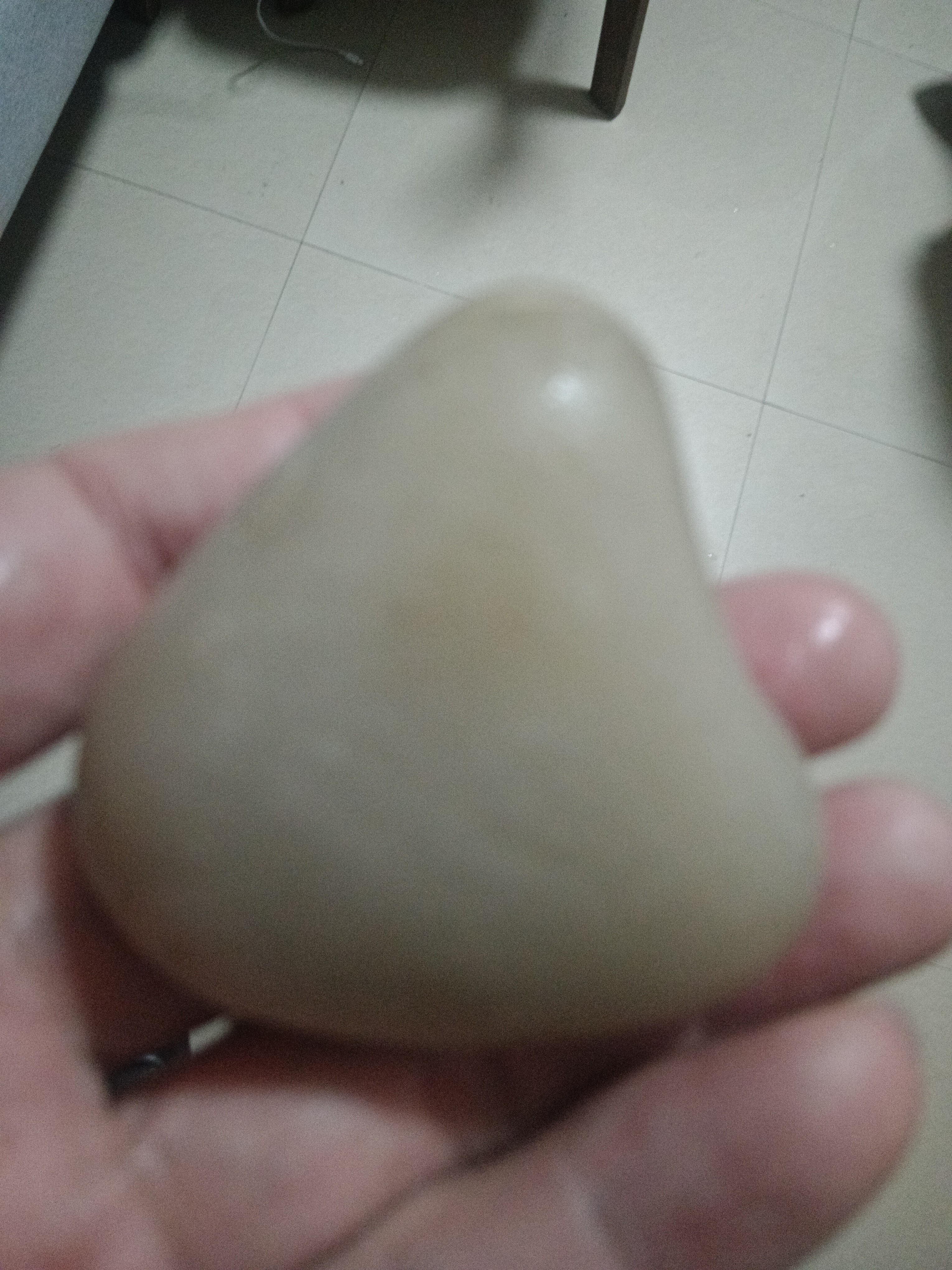 白皮独籽原石手串籽珍品