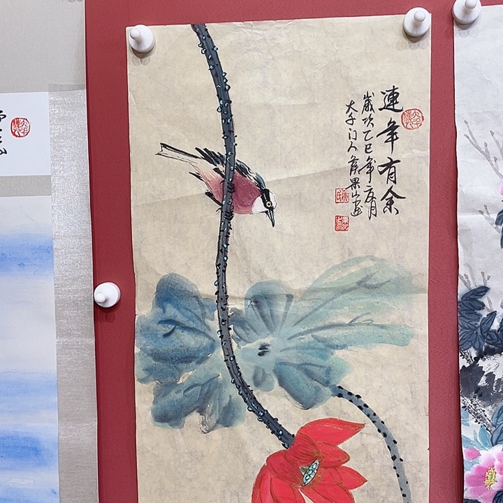 国画侯老师手绘作品