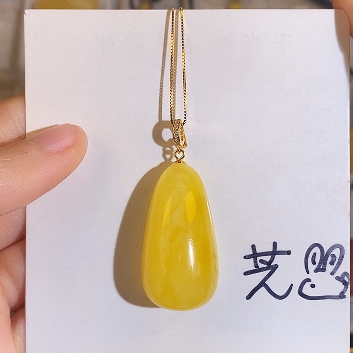 定制琥珀未镶嵌琥珀蜜蜡