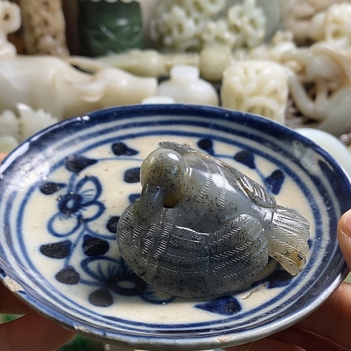 工艺品瓷盘内挂坠