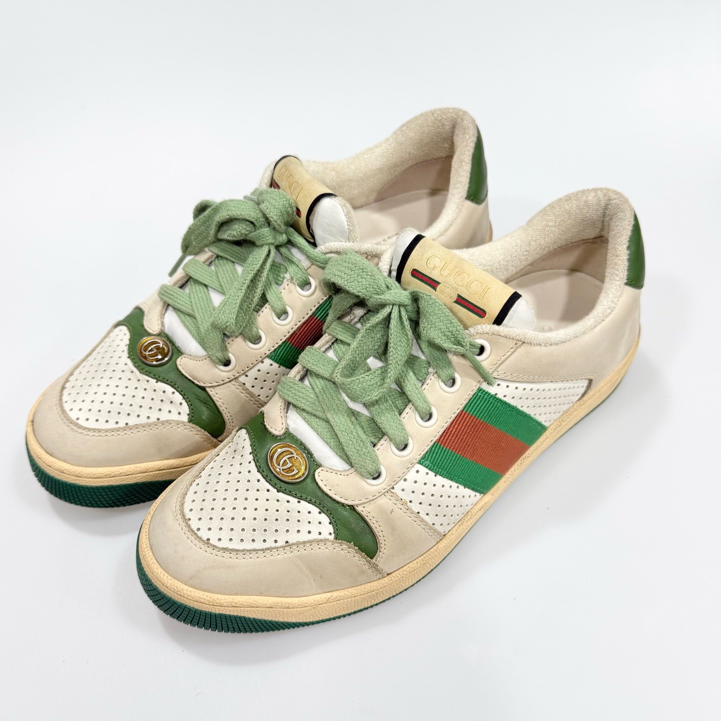 95新 GUCCI/古驰 38.5码Gucci脏脏鞋95新