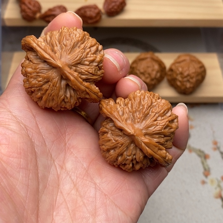 把件核桃文玩核桃四座楼