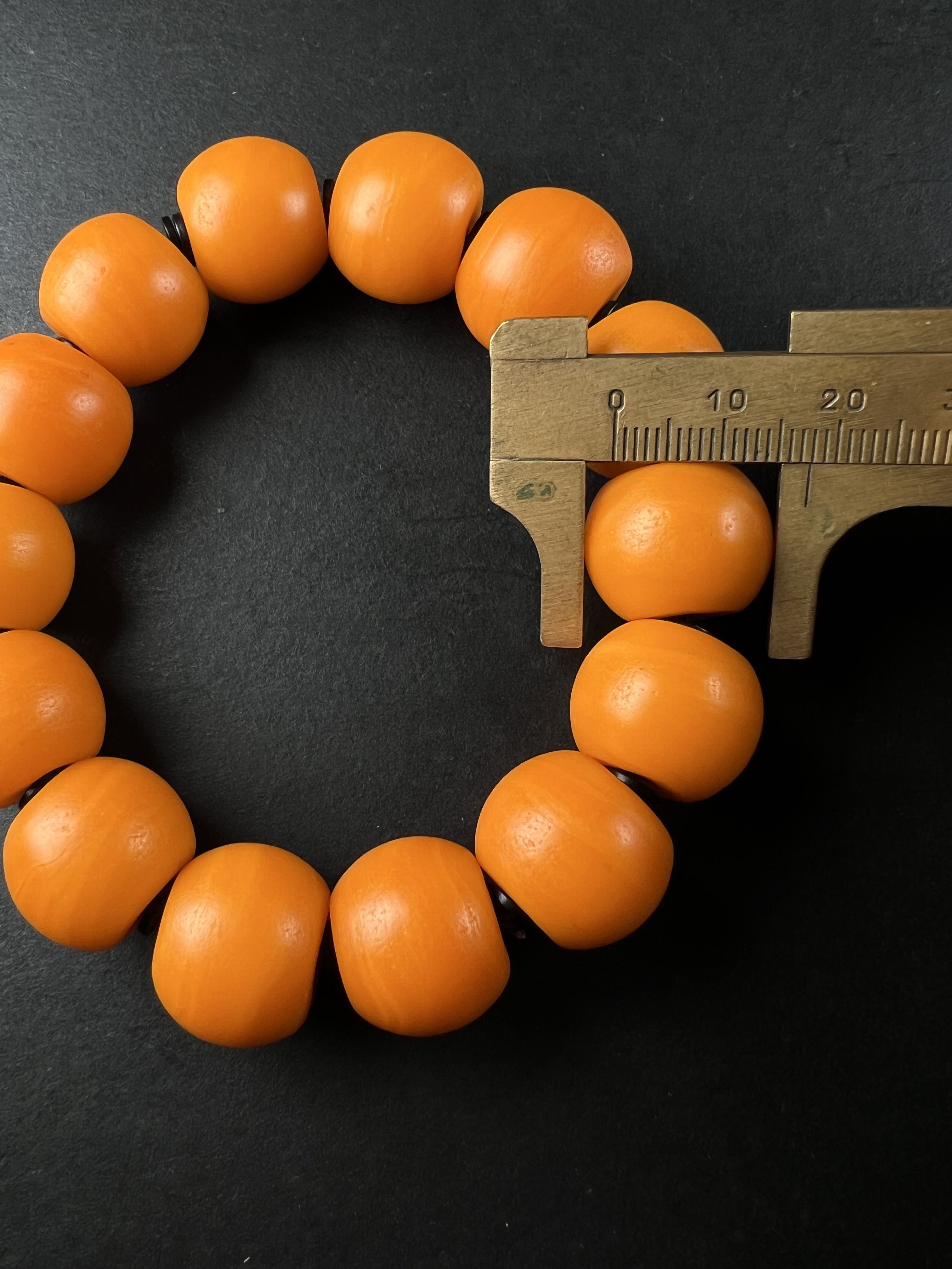 百年黄雪巴老型手串