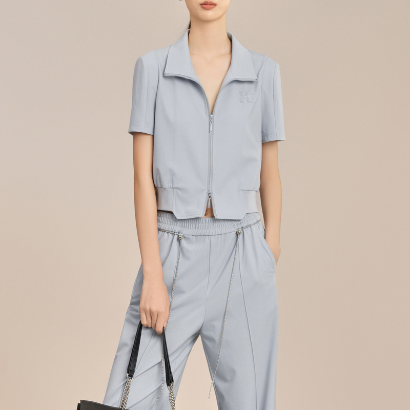 【九月专属】XK207006A420-XG雪歌24夏新款短外套