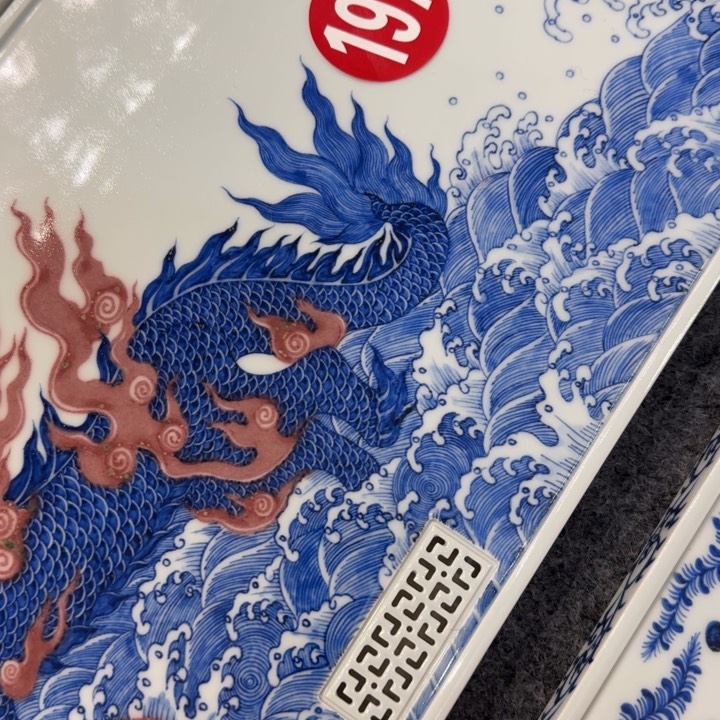 【闪购商品】爱****球景德镇手工手绘陶瓷