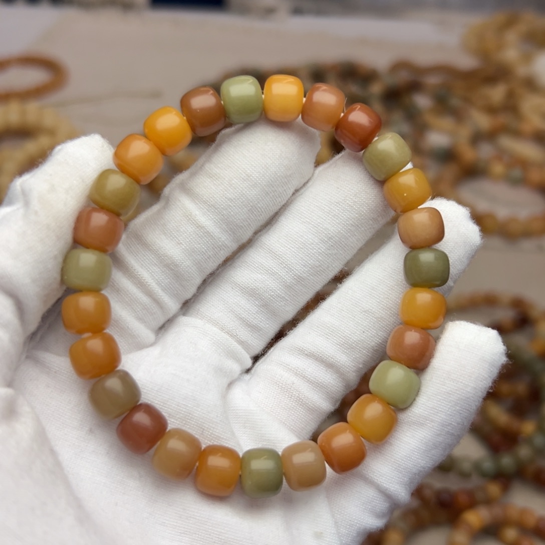 吊坠菩提根/象牙果89瑕疵婴儿肌干磨086