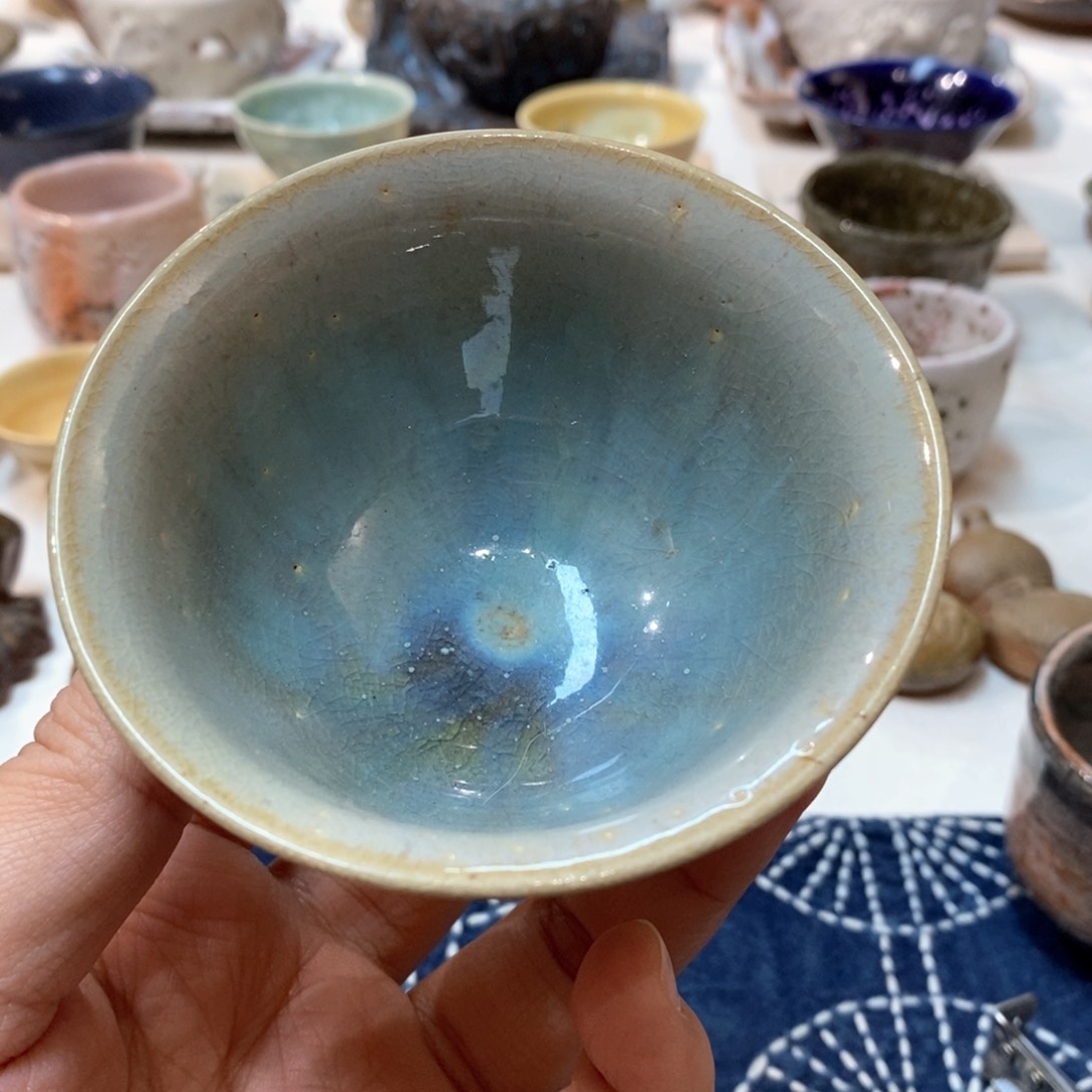 柴烧侘寂粗陶茶具