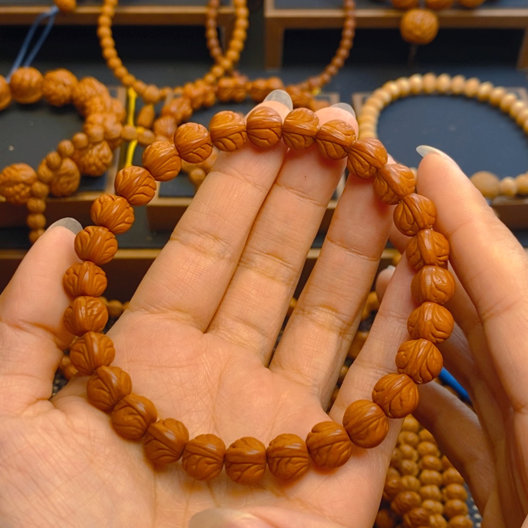 念***晖吊坠桃核秦岭森林10