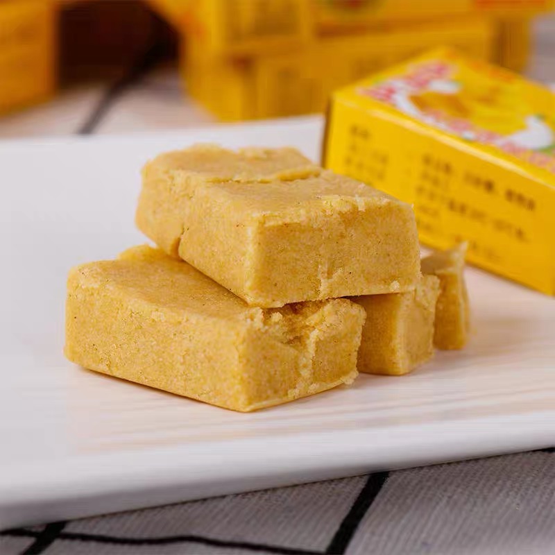 绿豆糕传统怀旧小零食营养健康老式糕点