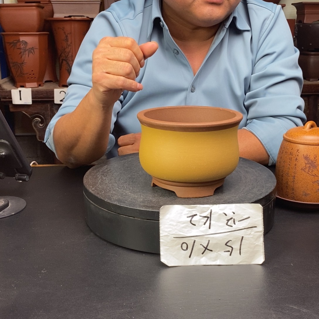 紫砂花盆货号一只K2