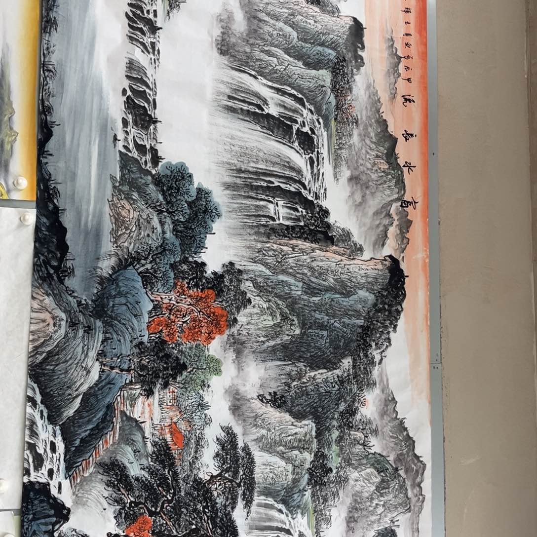 国画国画作品手绘作品