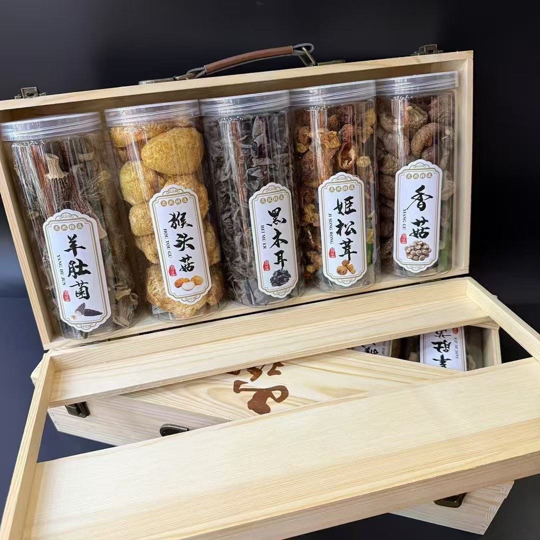 东北特产蘑菇礼盒