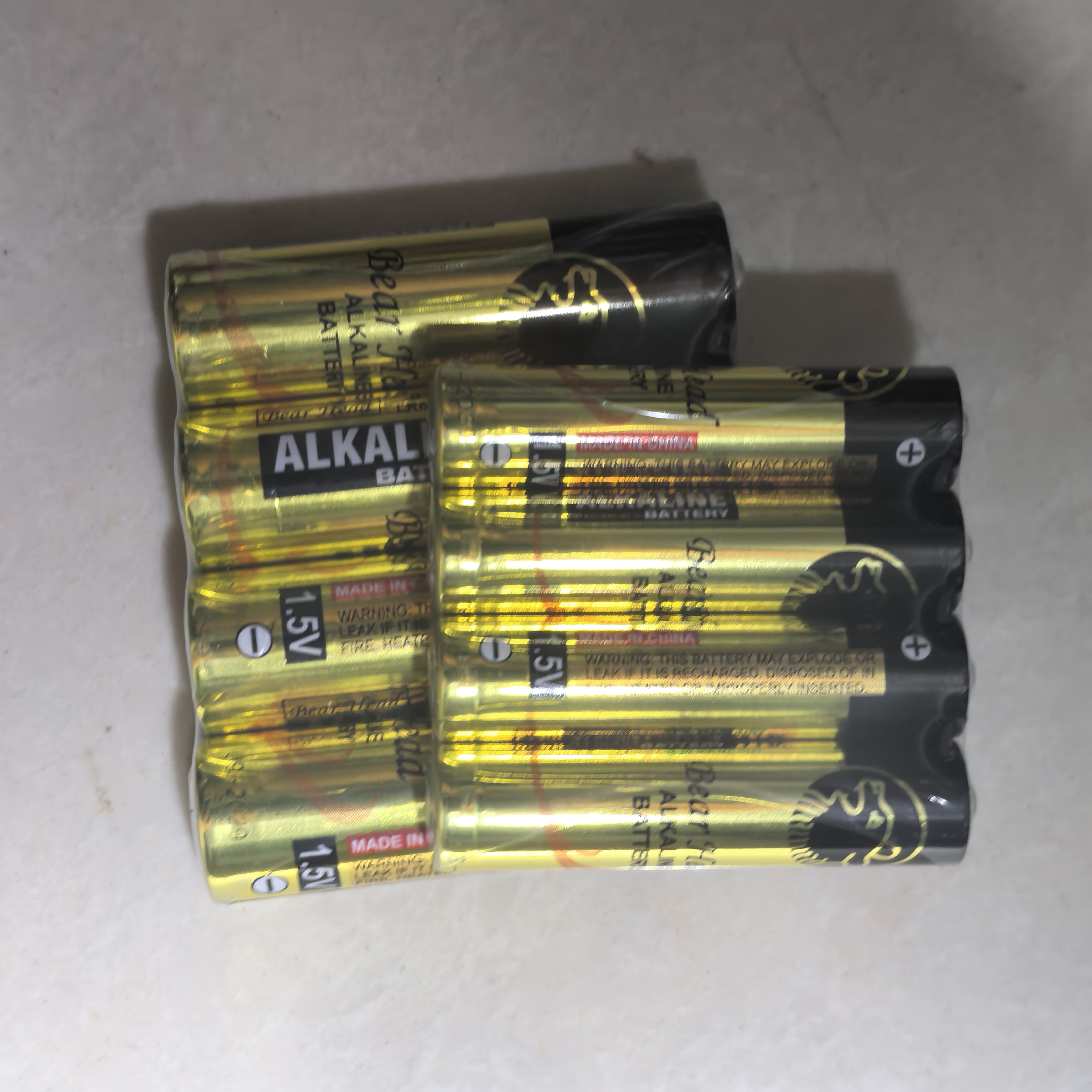 准新品  【Q】高能耐用碱性电池（八节5号八节7号）