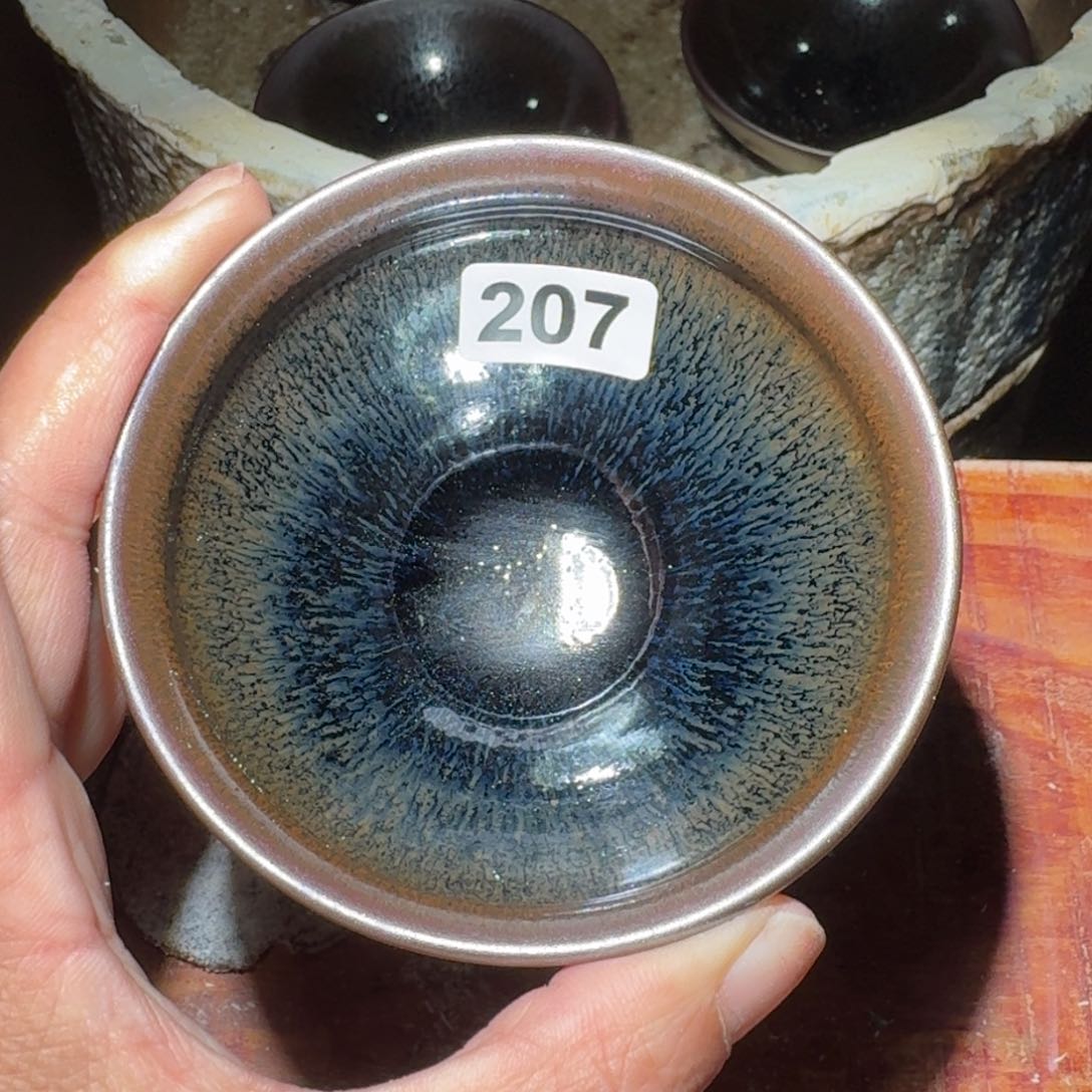 小雨茶盏，手工柴烧，