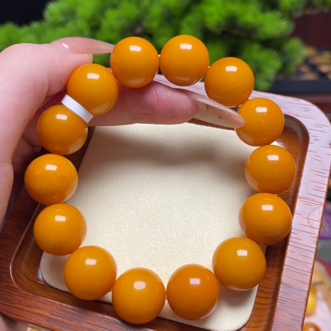 蜜蜡手链未镶嵌手串