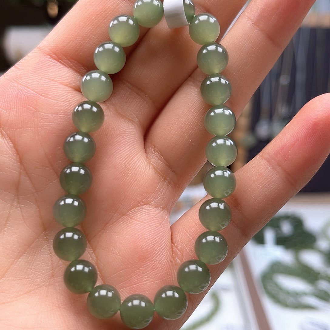 未镶嵌和田玉手串笨****