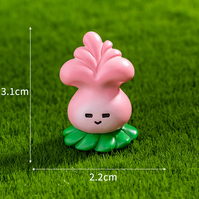 微景观童话森林动物网红蘑菇精灵公仔树脂尼食玩饰品鱼缸装饰diy