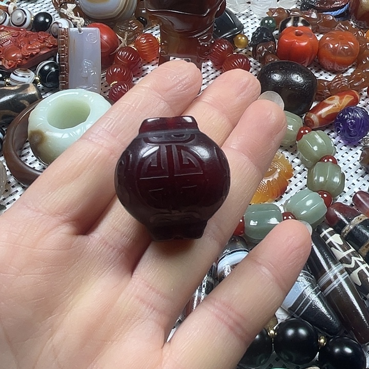 玛瑙/玉髓未镶嵌挂件