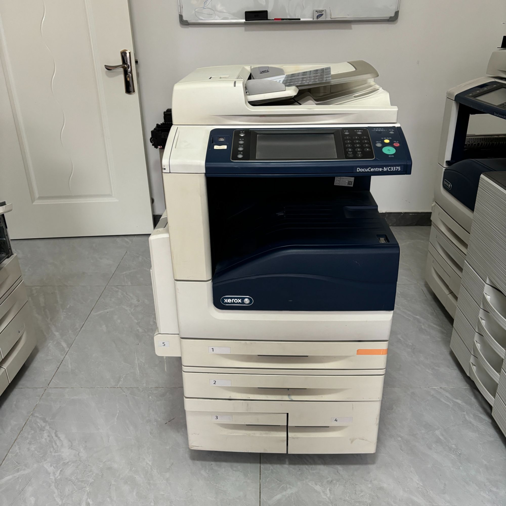 施乐 3375  四代激光彩机