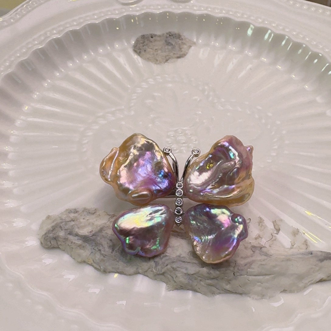 淡水珍珠吊坠(不含链)未镶嵌杰****姆