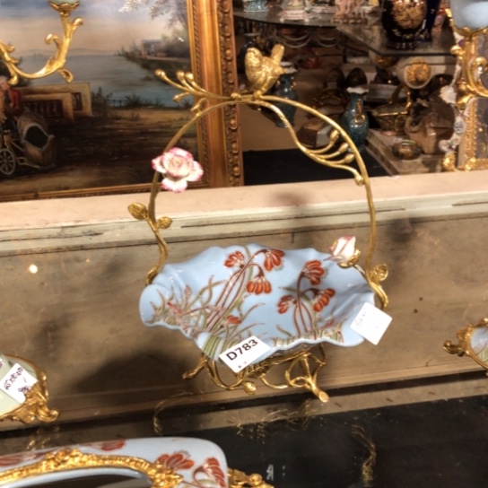 陶瓷铜配瓷高36直径27厘米左右