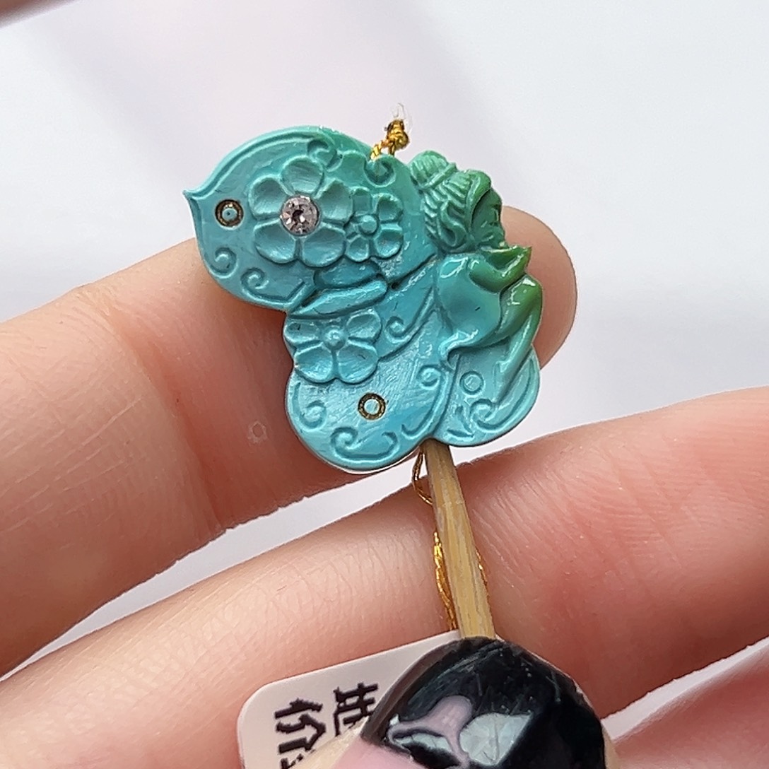 绿松石珠宝奇石未镶嵌