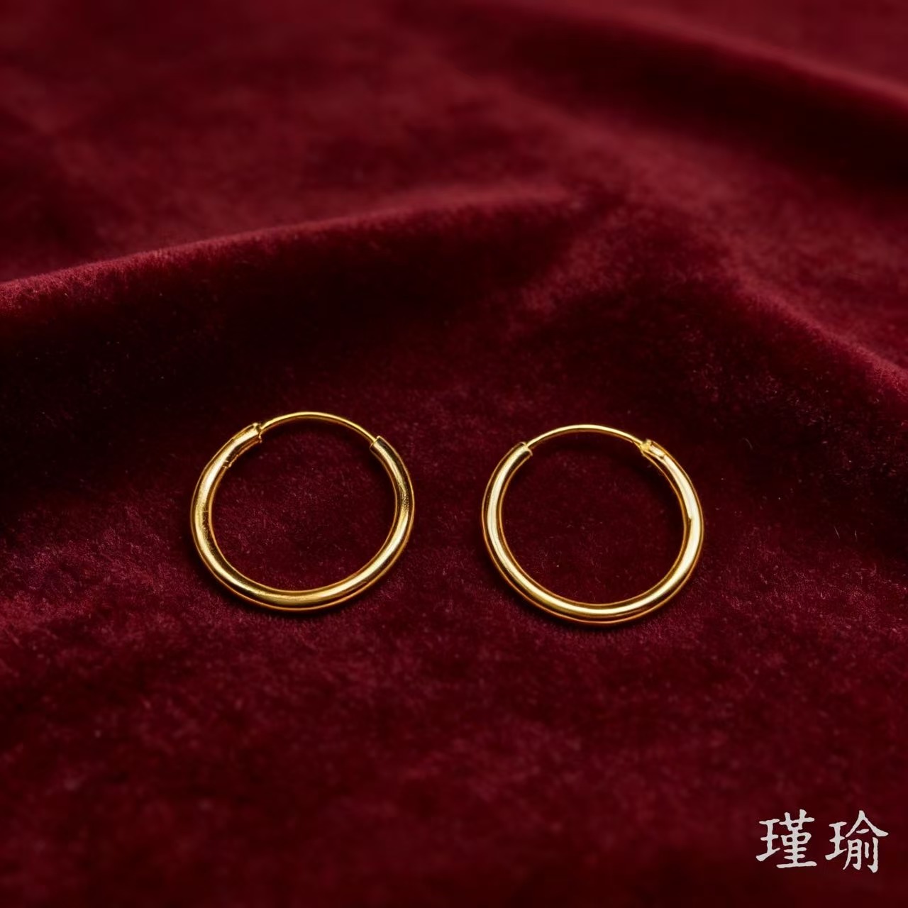 耳饰 耳饰 JD07167黄色素圈耳环多样性发货42061