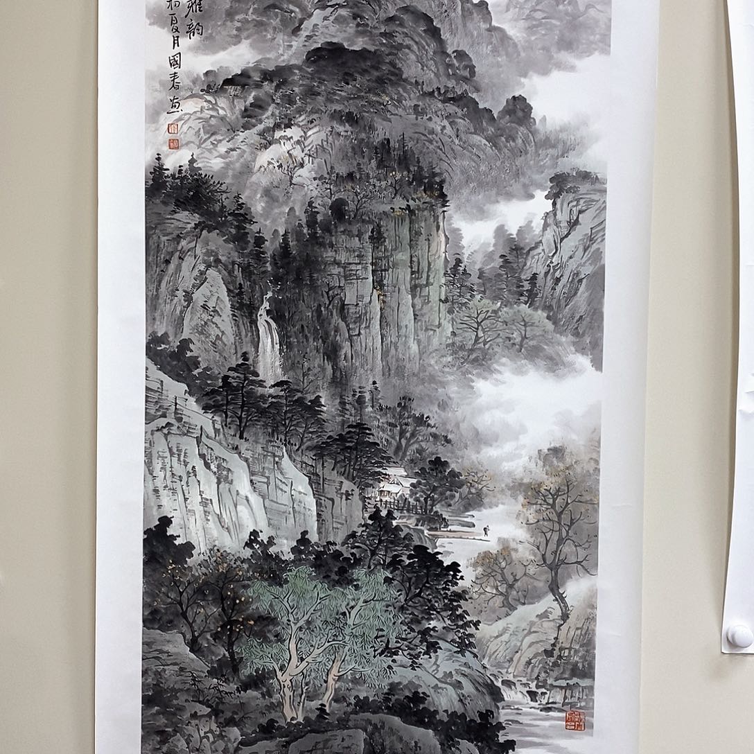 国画韦国春四尺精品佳作