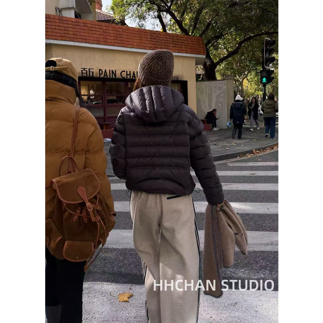 HH.CHAN“高智低调”90新国标白鹅绒零压感排骨羽绒HH55Q42063-KK