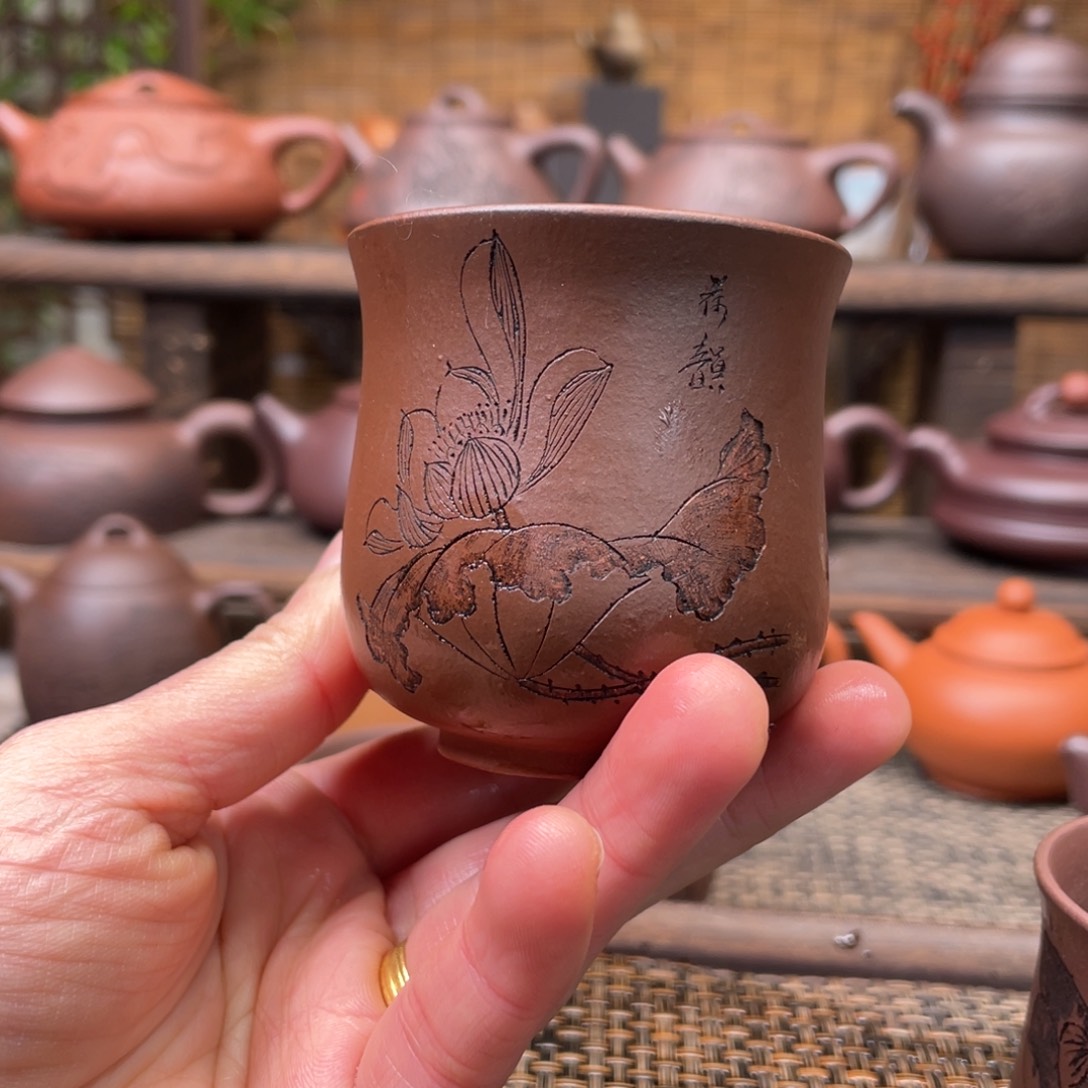 紫砂茶壶宜兴原矿紫砂手工制全120