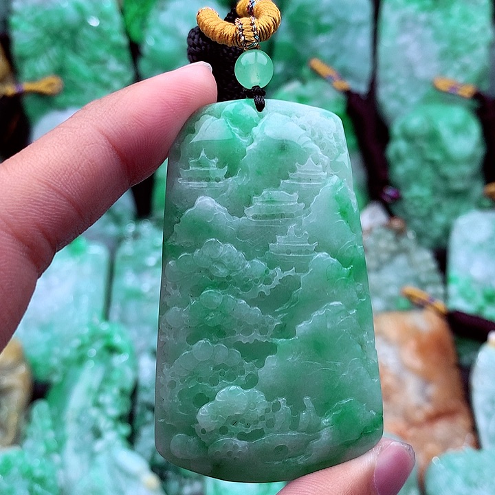 翡翠吊坠(不含链)未镶嵌