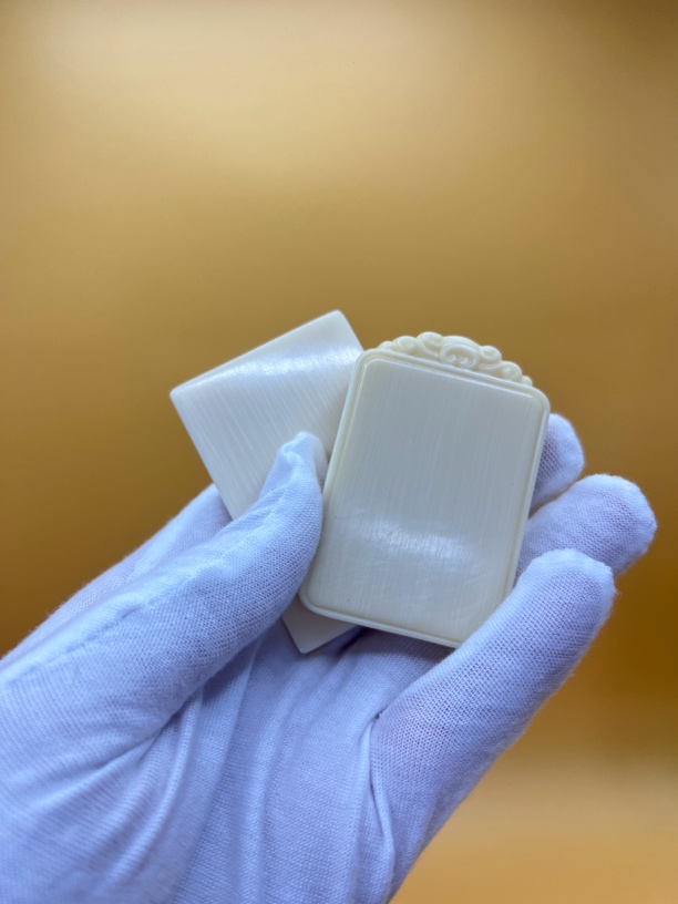 天然猛犸牙冰料极润461无事牌原色无漂纯手工 直播间专拍改价链接