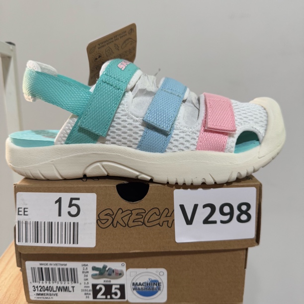 SKECHERS/斯凯奇V298 女童凉鞋 34码