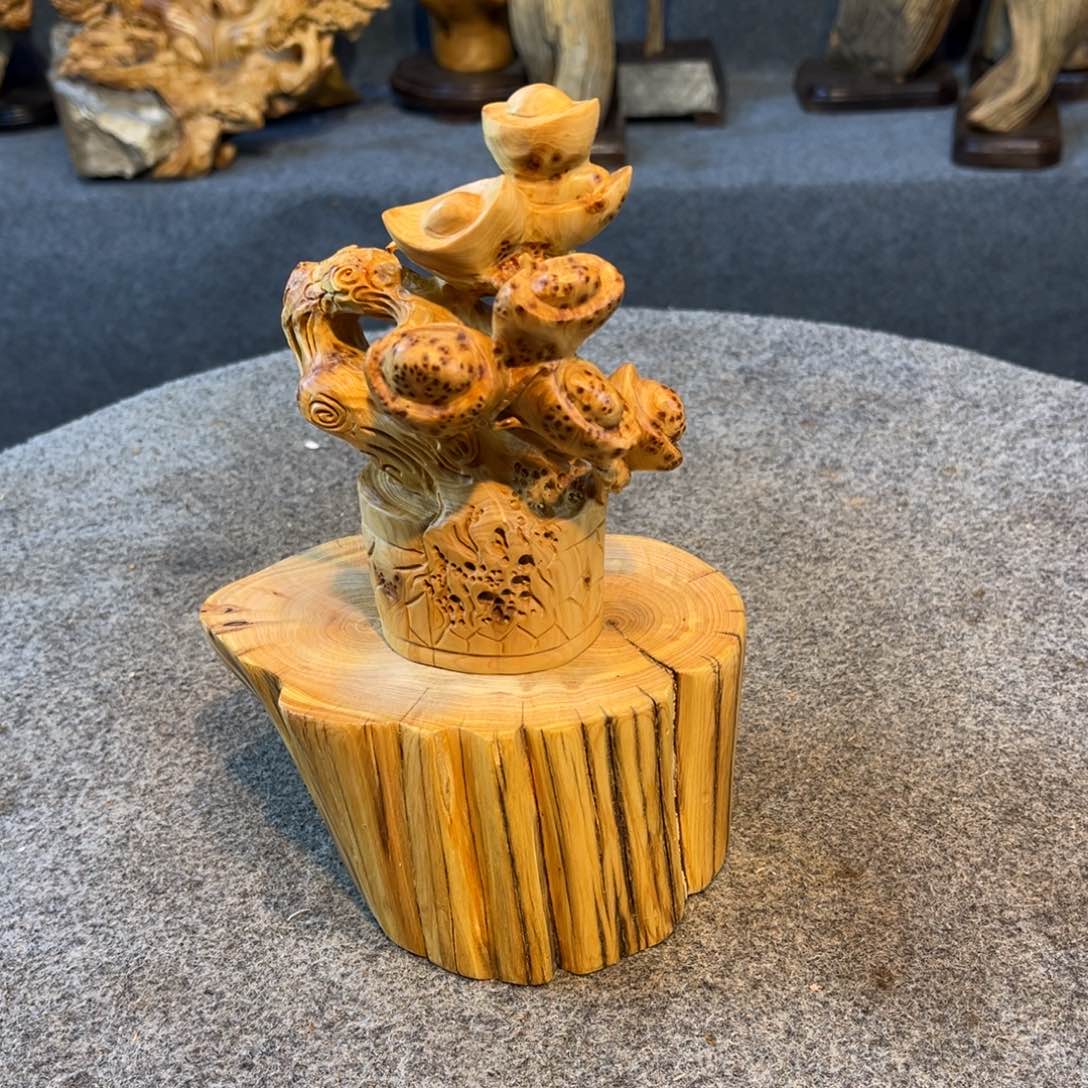 柏木（崖柏）根雕摆件工艺品