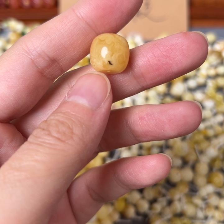 蜜蜡未镶嵌裸石13mm一个