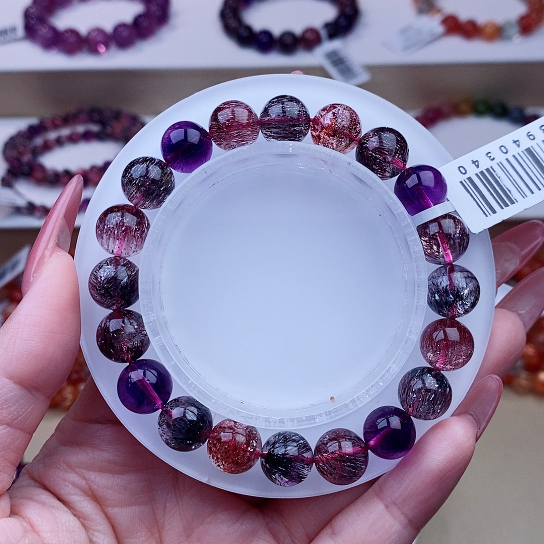 未镶嵌手链水晶苏*托黑加仑超七9m+