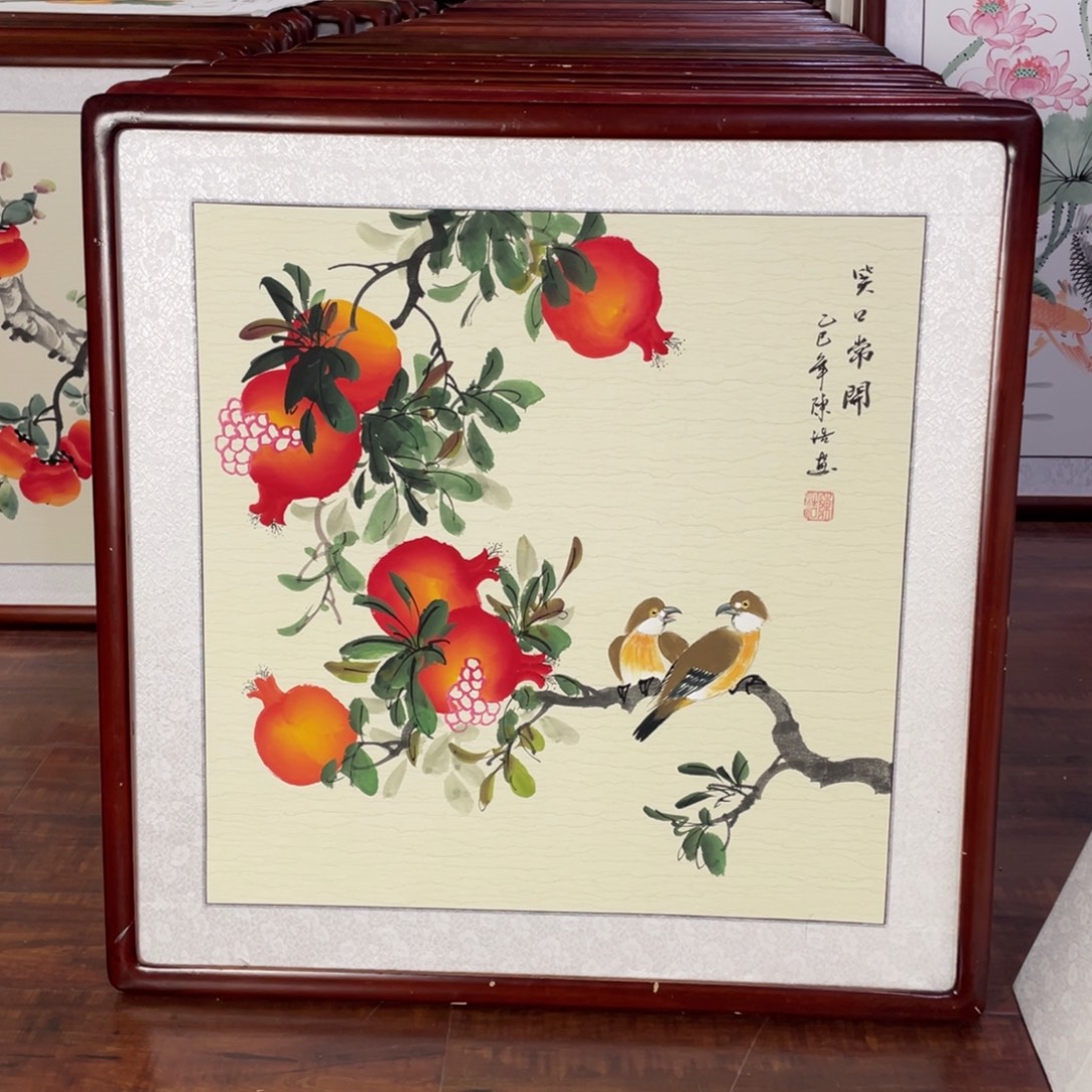 国画带框尺寸63*63厘米