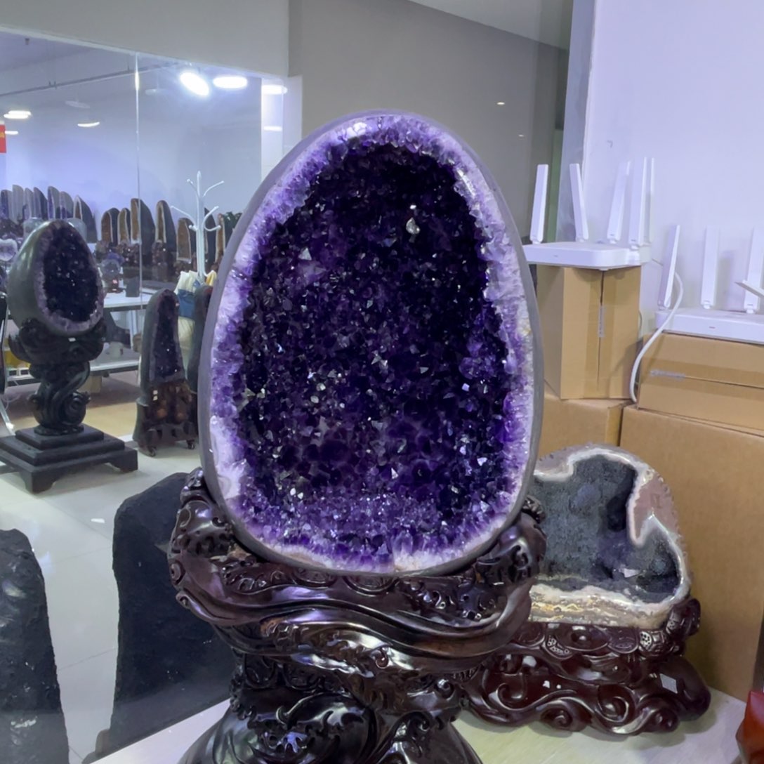未镶嵌大型摆件（非配饰）紫晶