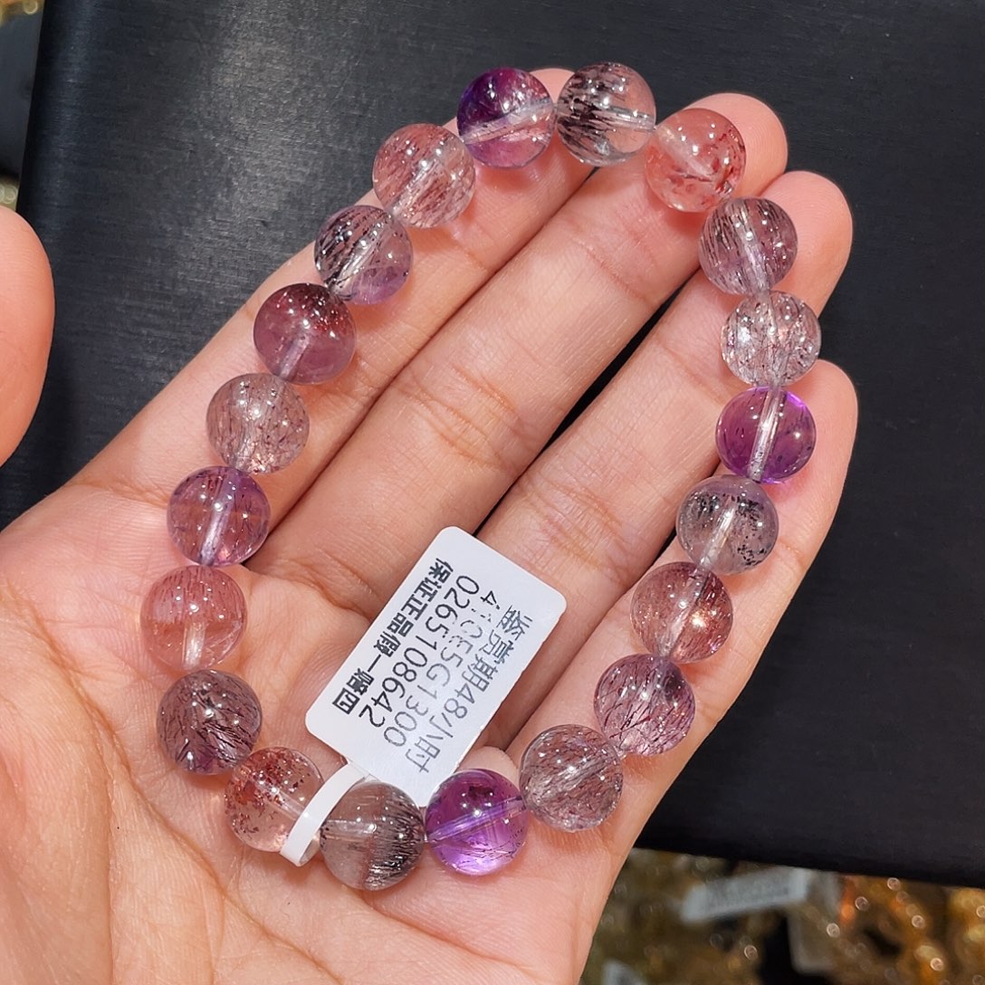 水晶手链未镶嵌仙女超七9.8mm