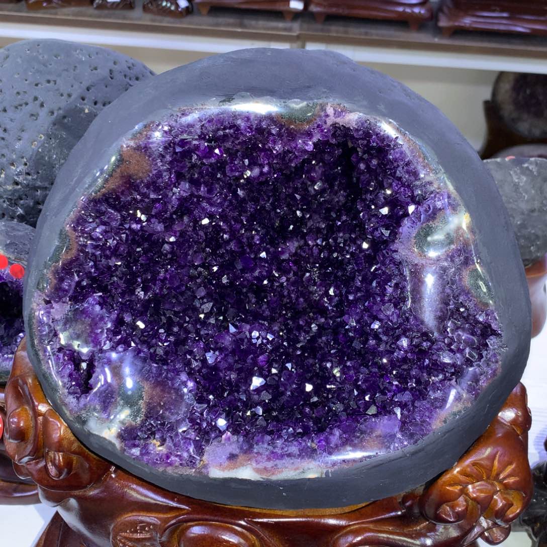 未镶嵌大型摆件（非配饰）紫晶