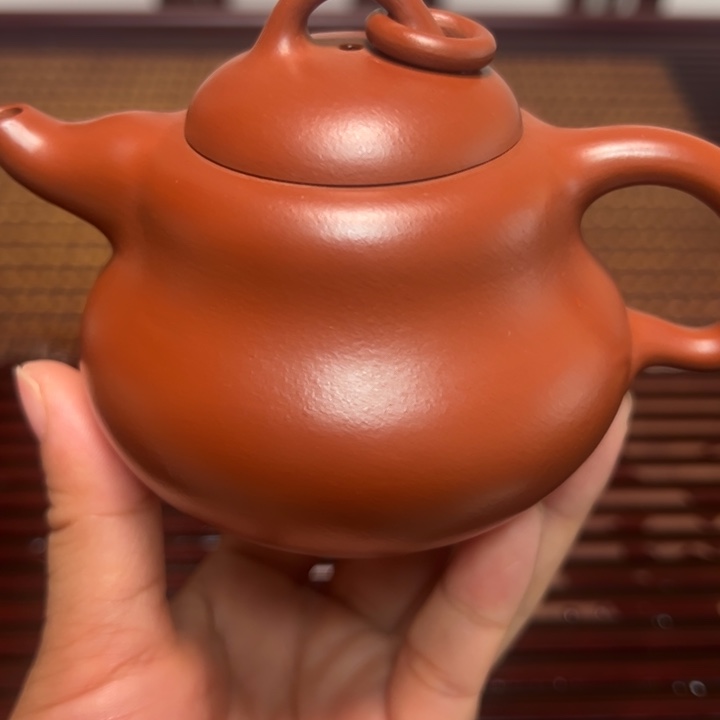 尘***&茶壶紫砂葫芦 大红袍