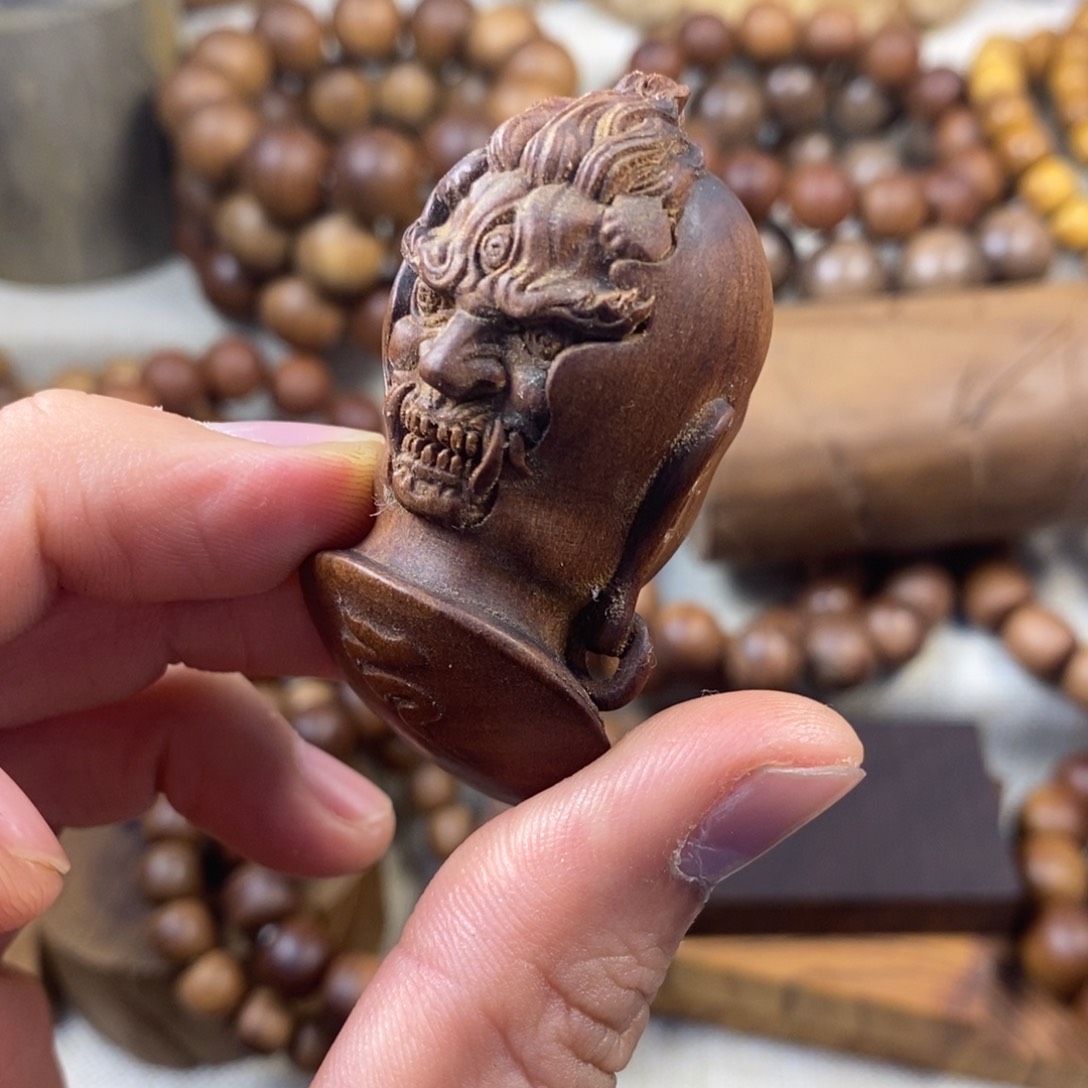 檀香木手串/手链供奉把件