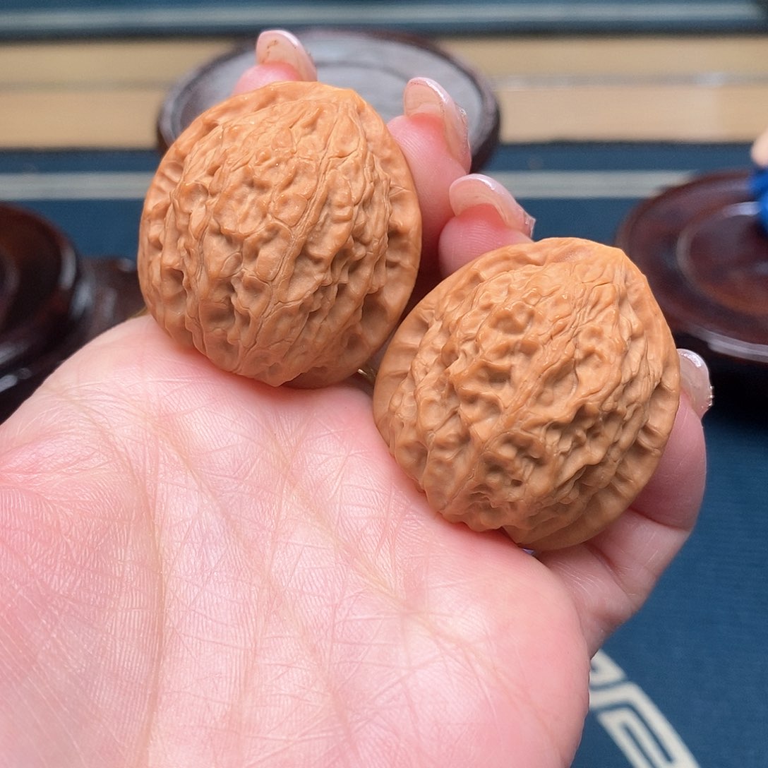 文玩核桃把件金牛35