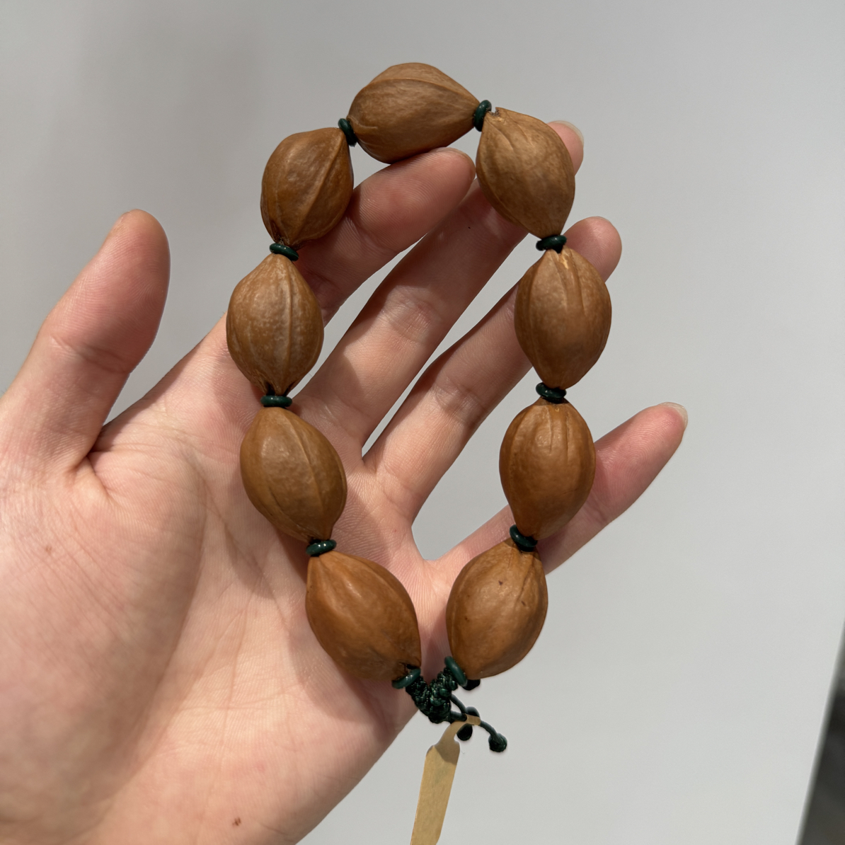 1928尺寸橄榄核雕刻原皮素串手串文玩男女通用