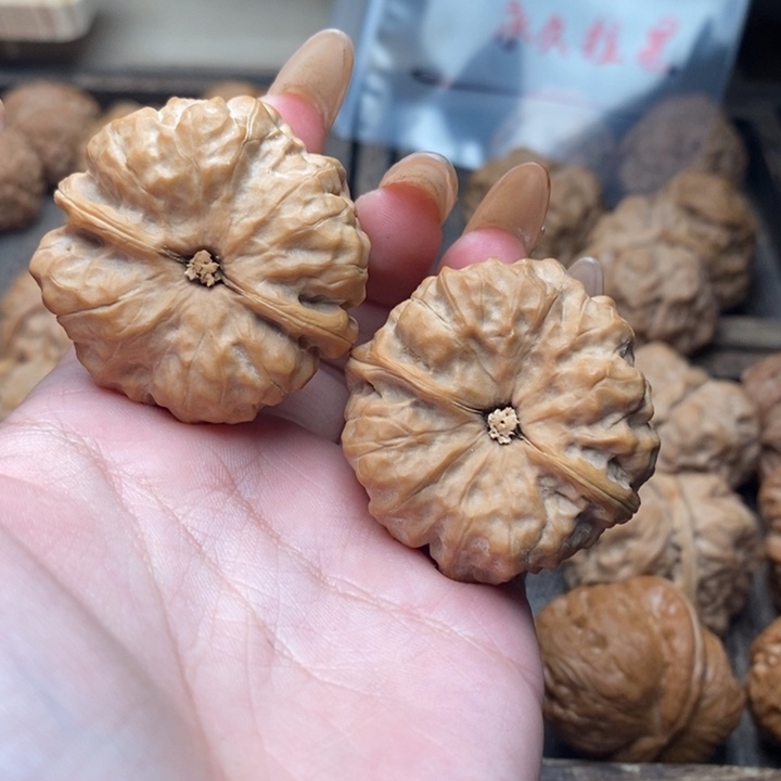 吊坠文玩核桃三角蛙38